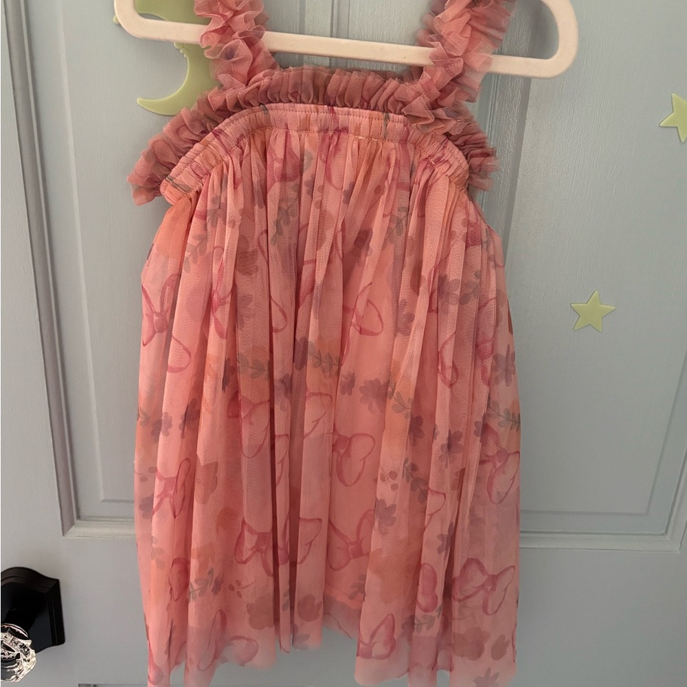 Disney Pink Butterfly Kids Dress